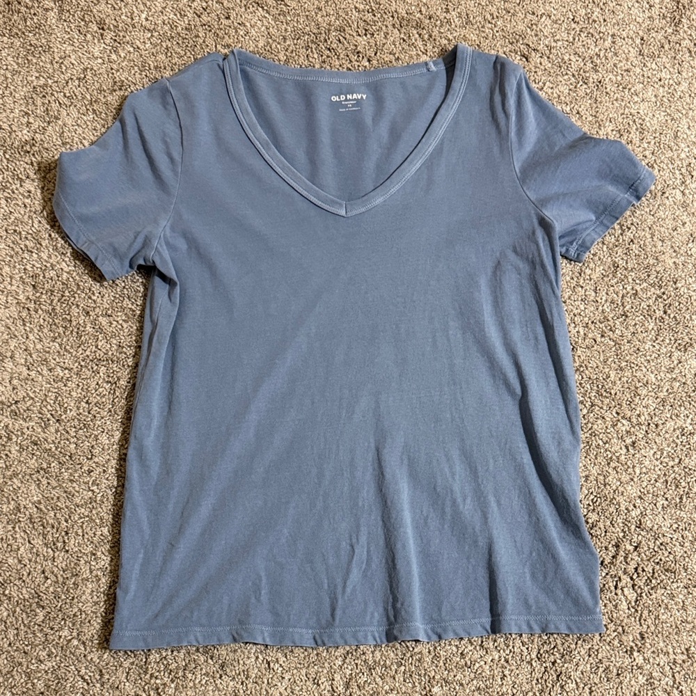 Old Navy Women's Short Sleeve Tee in Slate Blue